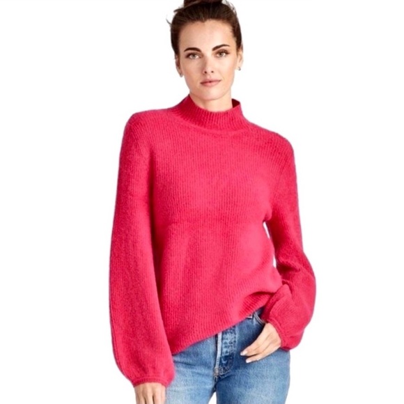 RACHEL Rachel Roy Sweaters - NEW RACHEL RACHEL ROY PINK MOCK NECK SWEATER